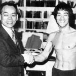 Jhon Rhee and Bruce Lee